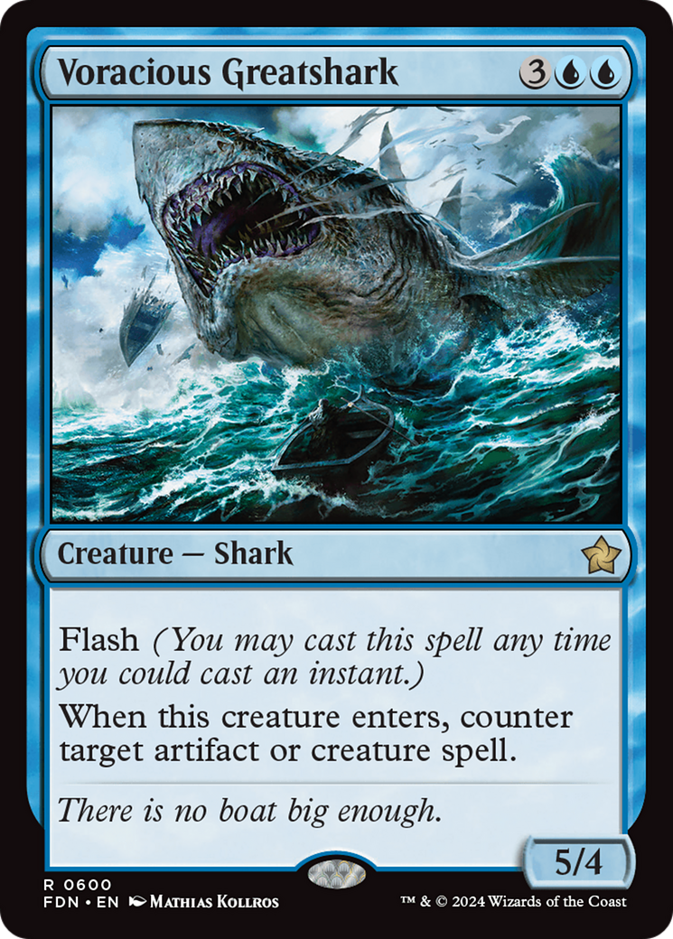 Voracious Greatshark (FDN-600) - Foundations-1
