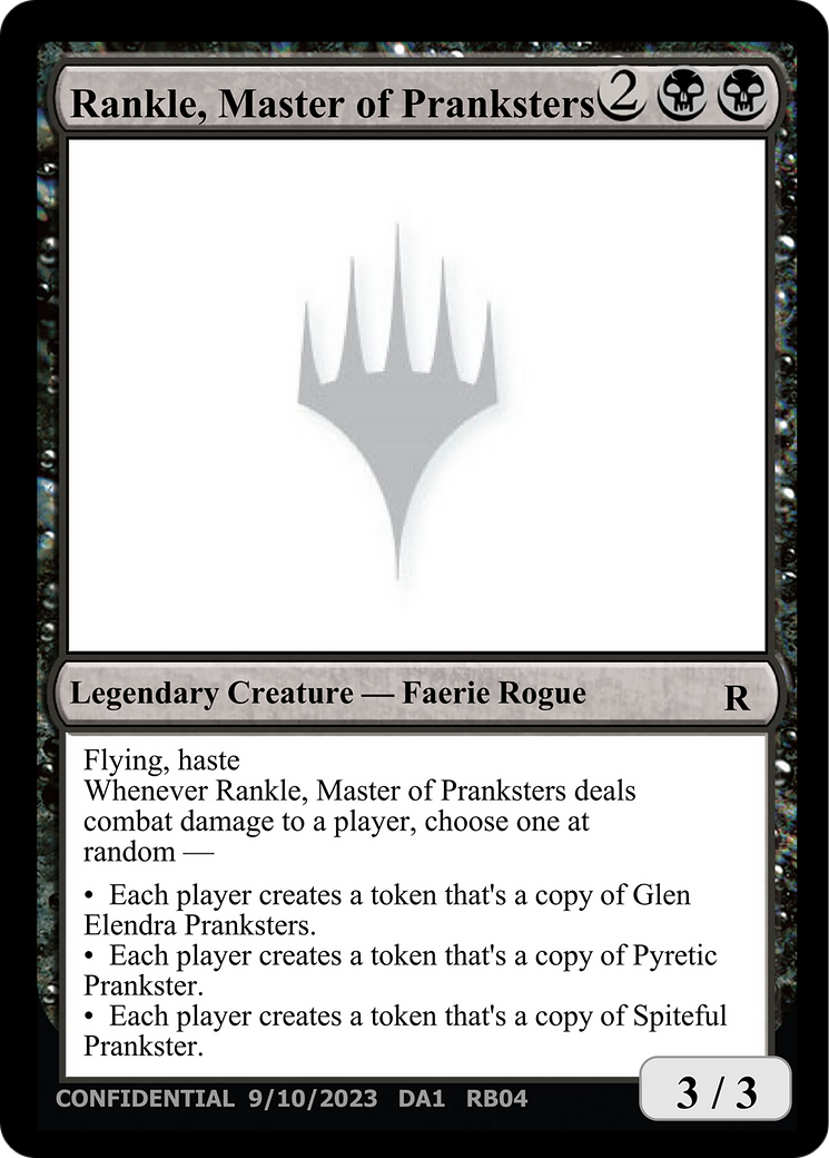 Rankle, Master of Pranksters (UNK-RB04E) - Unknown Event-1