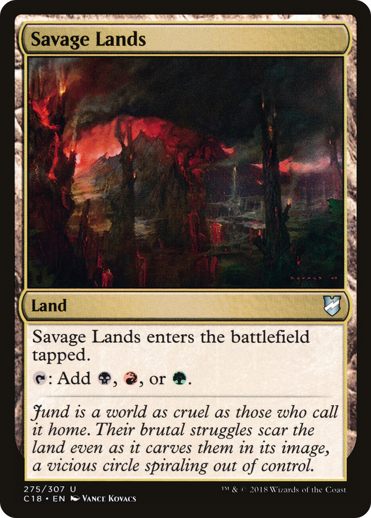 Savage Lands [Commander 2018]-1