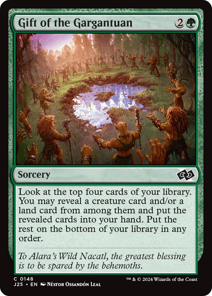Gift of the Gargantuan [Foundations Jumpstart]-1