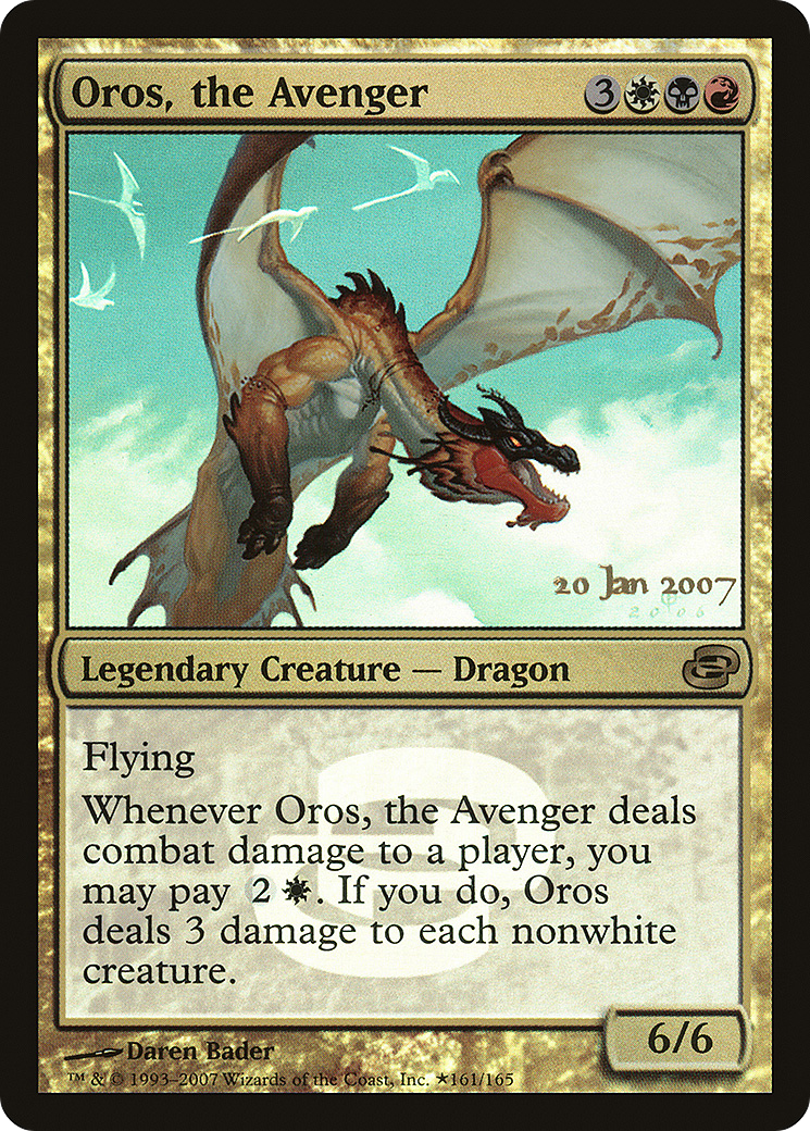 Oros, the Avenger [Planar Chaos Promos]-1