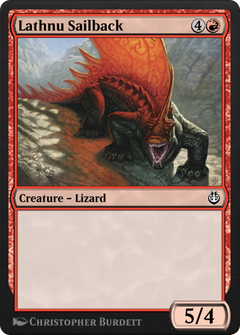 Lathnu Sailback (KLR-135) - Kaladesh Remastered-1