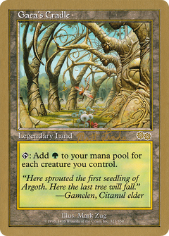 Gaea's Cradle - 1999 Matt Linde (USG) (WCD-) - World Championship Decks 1999-1