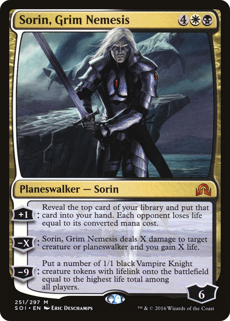 Sorin, Grim Nemesis [Shadows over Innistrad]-1