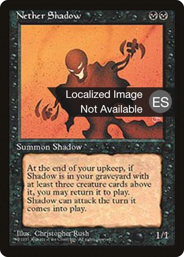 Nether Shadow [Fourth Edition Foreign Black Border]-1