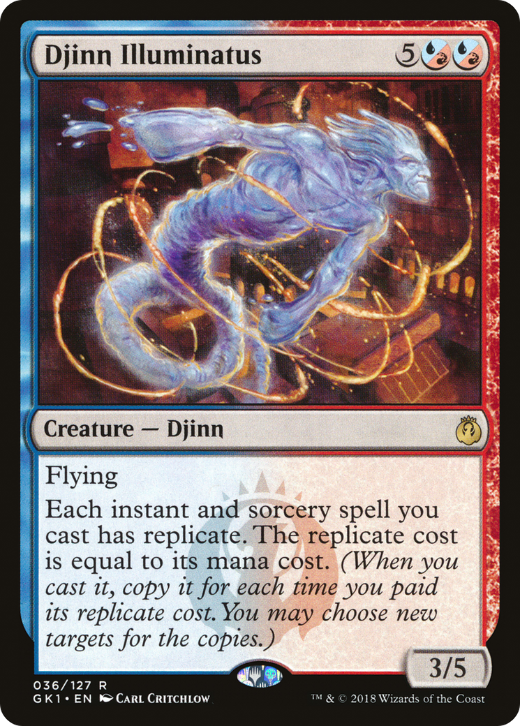 Djinn Illuminatus [Guilds of Ravnica Guild Kit]-1