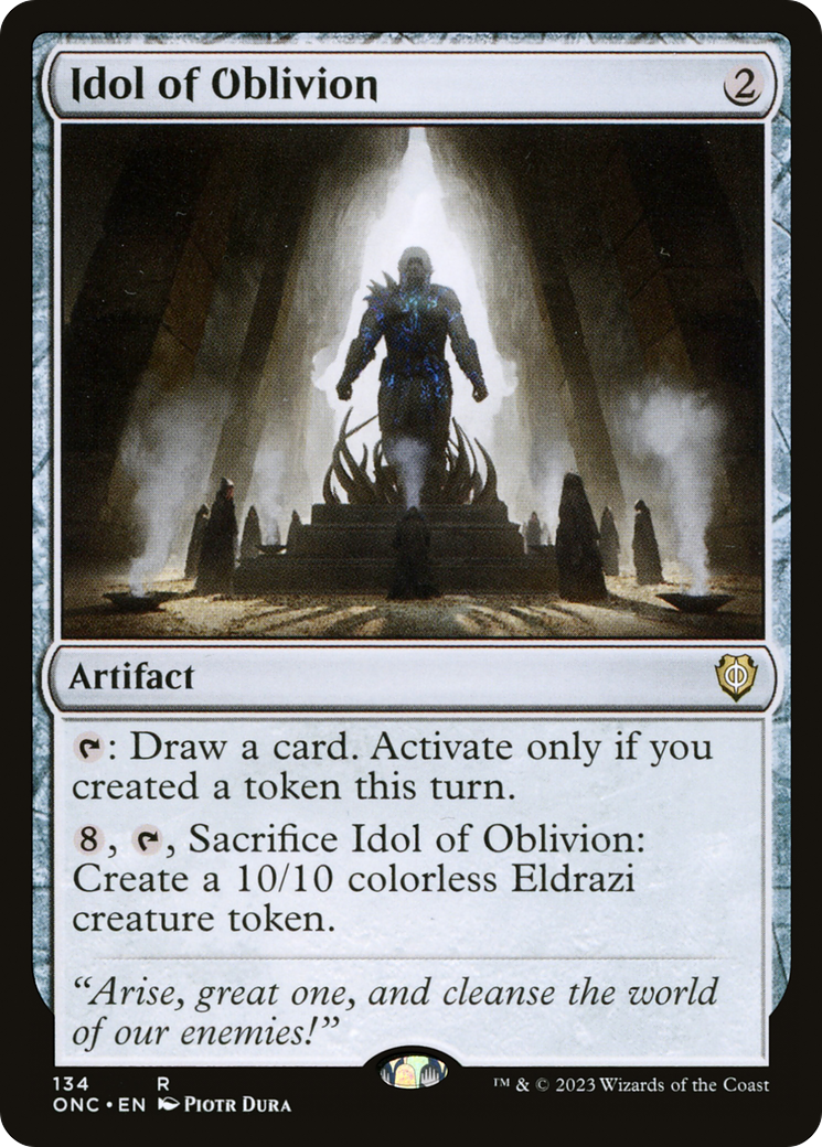 Idol of Oblivion [Phyrexia: All Will Be One Commander]-3