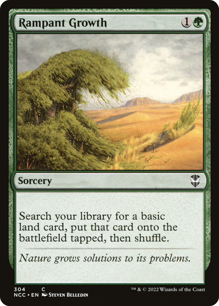 Rampant Growth [Streets of New Capenna Commander]-1