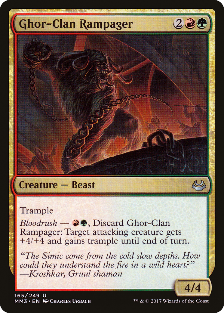 Ghor-Clan Rampager [Modern Masters 2017]-1