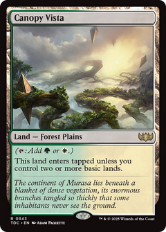 Canopy Vista [Tarkir: Dragonstorm Commander]-1