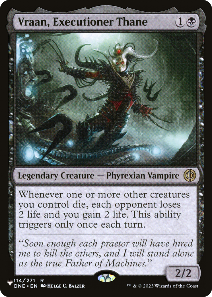Vraan, Executioner Thane [The List]-1