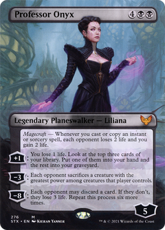 Professor Onyx (Borderless) [Strixhaven: School of Mages]-1