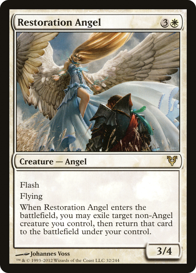 Restoration Angel [Avacyn Restored]-1
