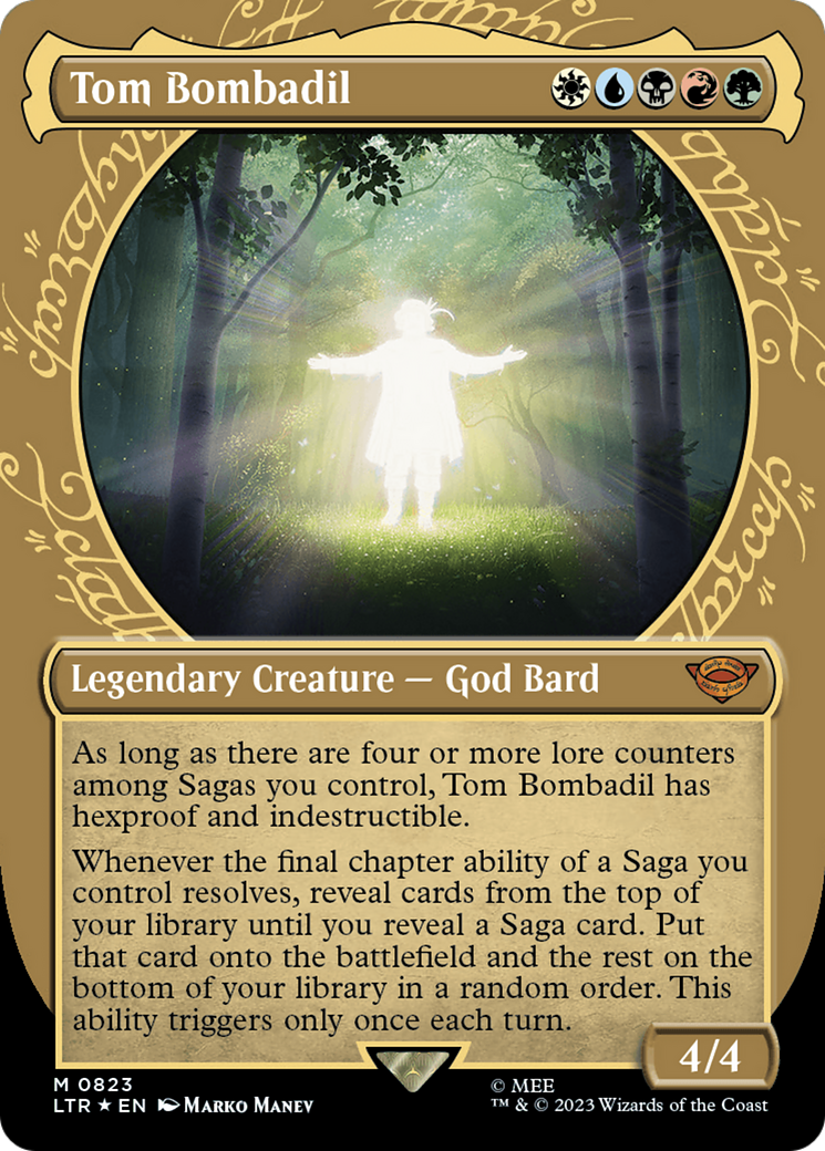 Tom Bombadil (Showcase) (Surge Foil) [The Lord of the Rings: Tales of Middle-Earth]-1