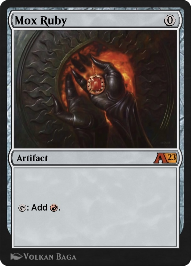 Mox Ruby (YDMU-039) - Alchemy: Dominaria-1