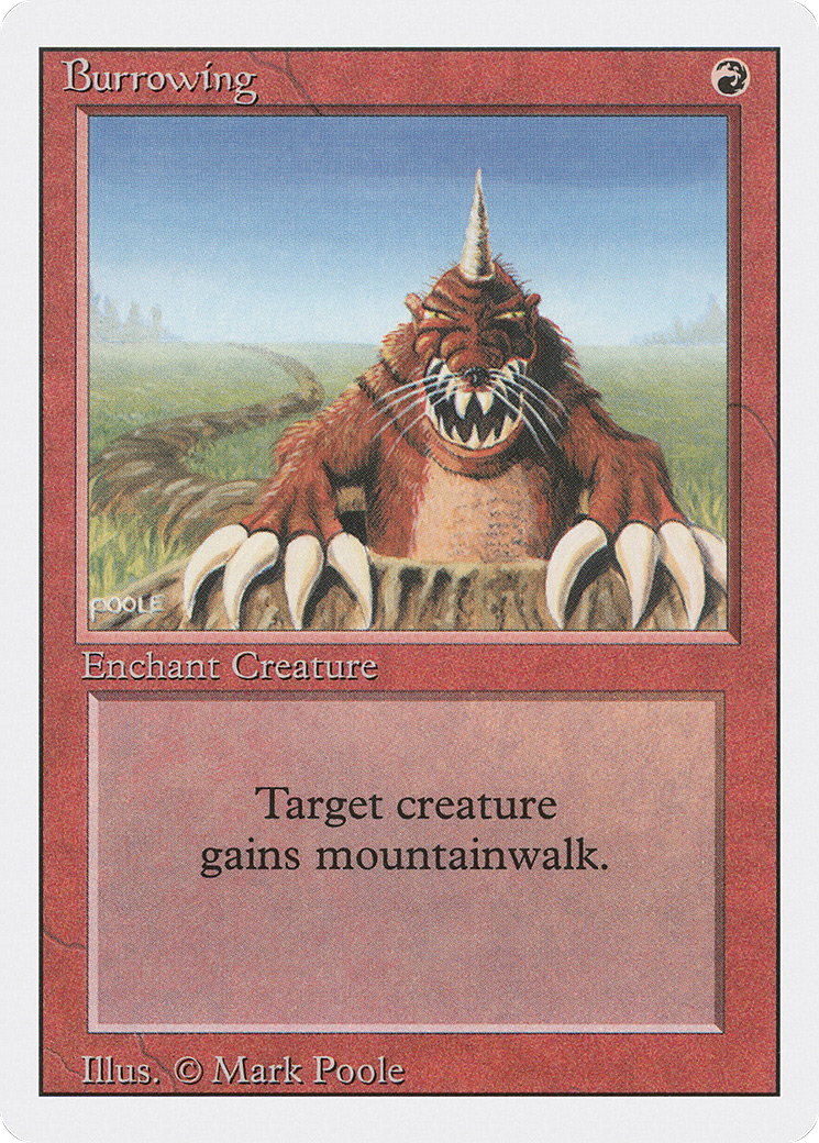 Burrowing [Revised Edition]-1