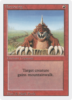 Burrowing [Revised Edition]-1
