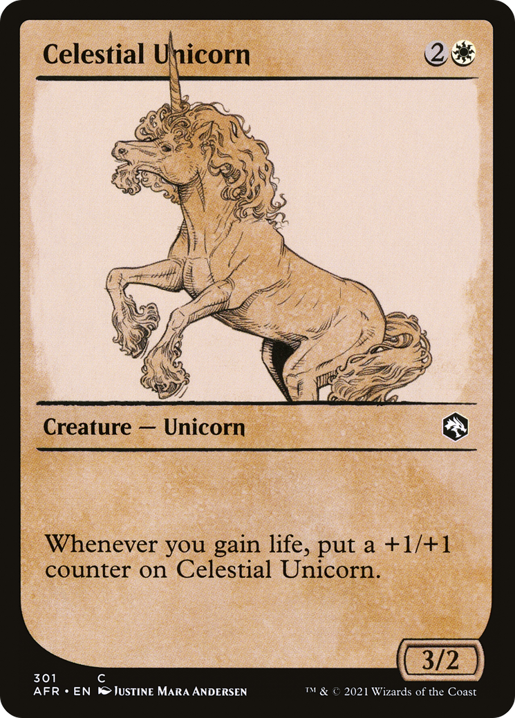 Celestial Unicorn (Showcase) [Dungeons & Dragons: Adventures in the Forgotten Realms]-1