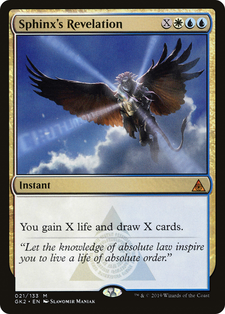 Sphinx's Revelation [Ravnica Allegiance Guild Kit]-1