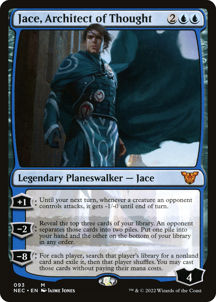 Jace, Architect of Thought [Kamigawa: Neon Dynasty Commander]-1
