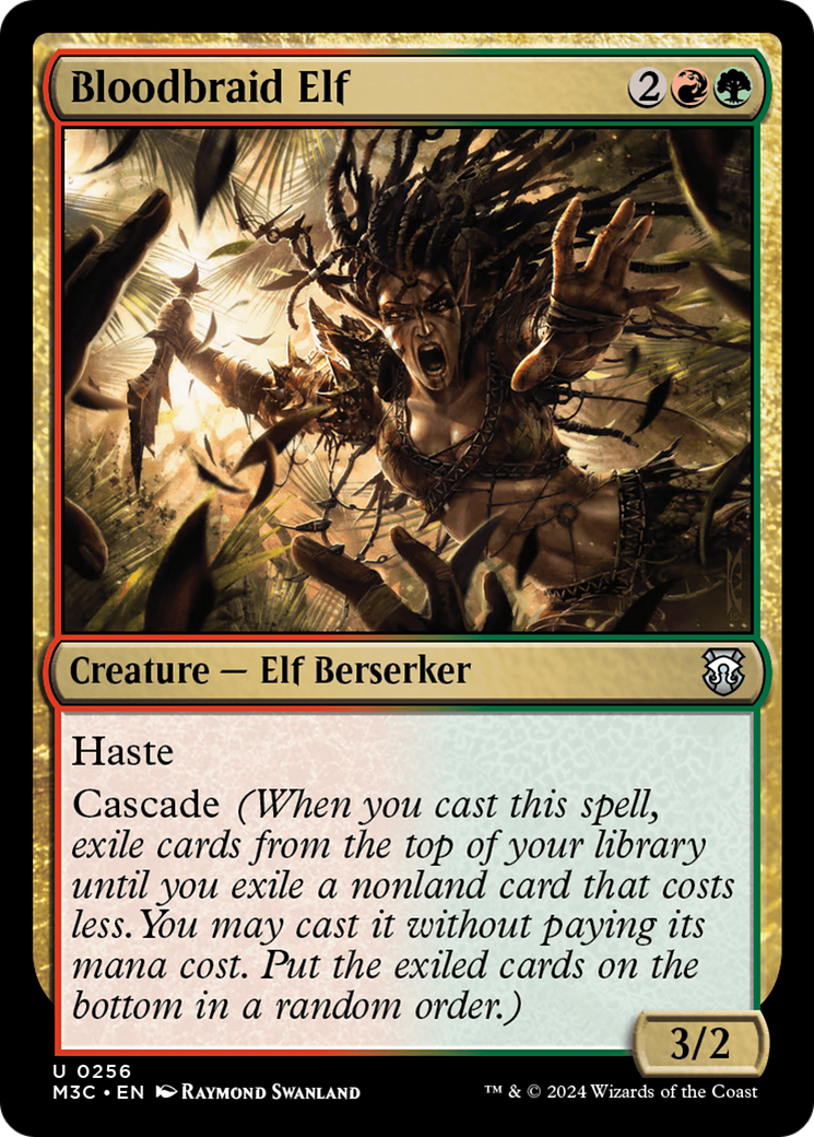 Bloodbraid Elf [Modern Horizons 3 Commander]-1