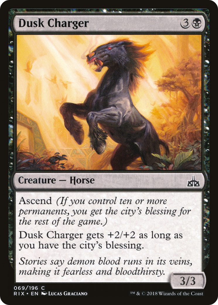 Dusk Charger [Rivals of Ixalan]-1