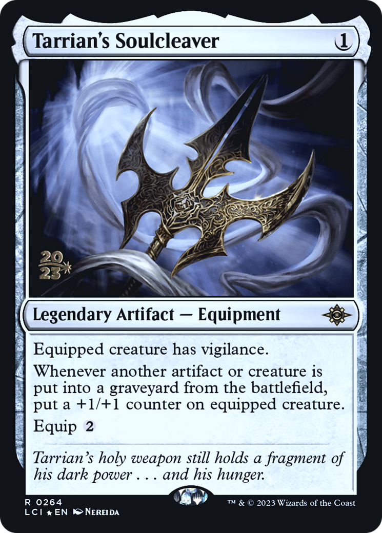 Tarrian's Soulcleaver [The Lost Caverns of Ixalan Prerelease Cards]-1