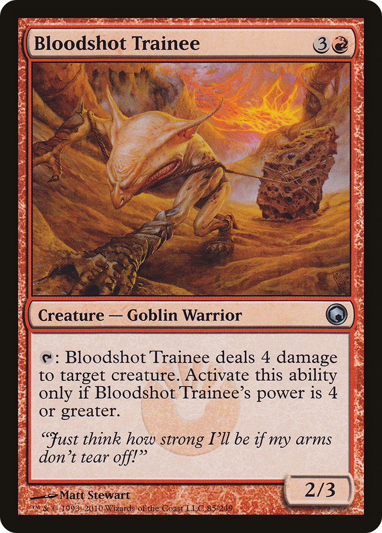 Bloodshot Trainee [Scars of Mirrodin]-1