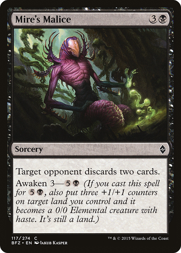 Mire's Malice [Battle for Zendikar]-1