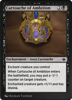 Cartouche of Ambition (AKR-097) - Amonkhet Remastered-1