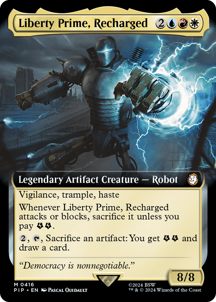 Liberty Prime, Recharged (Extended Art) [Fallout]-1