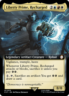 Liberty Prime, Recharged (Extended Art) [Fallout]-1