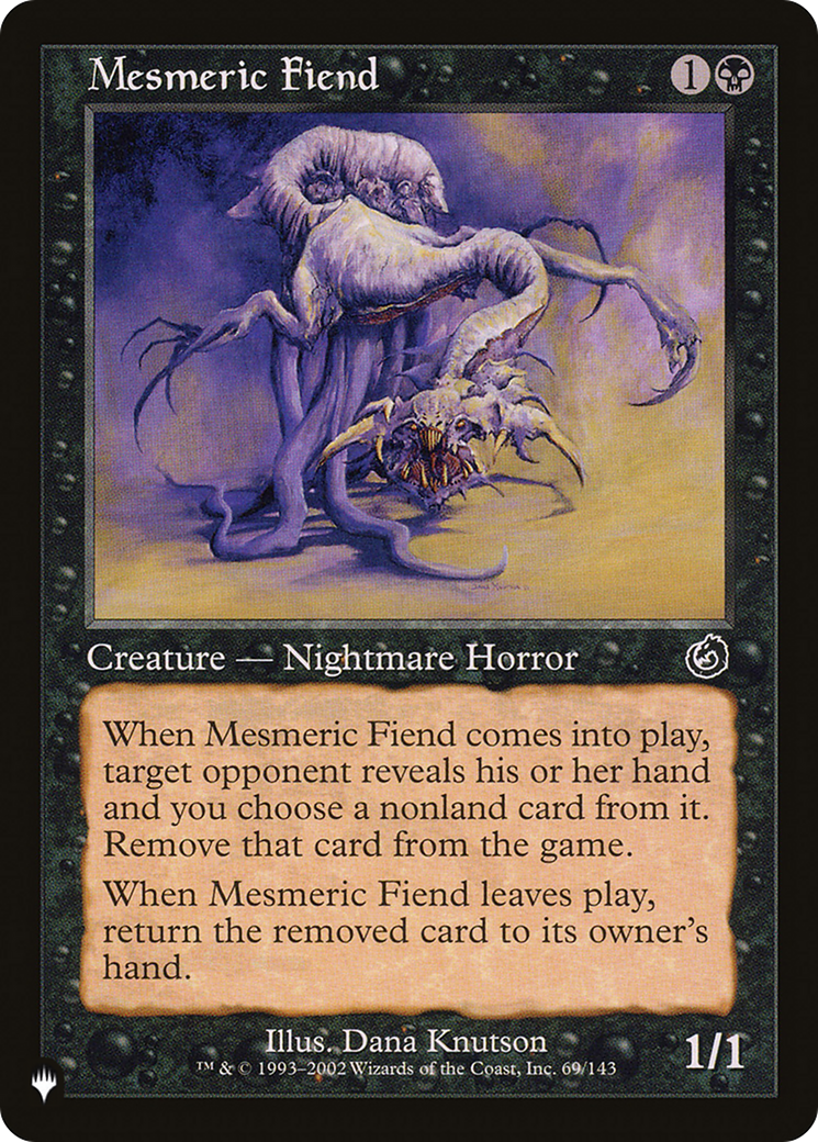 Mesmeric Fiend [The List]-1