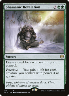 Shamanic Revelation [Starter Commander Decks]-1