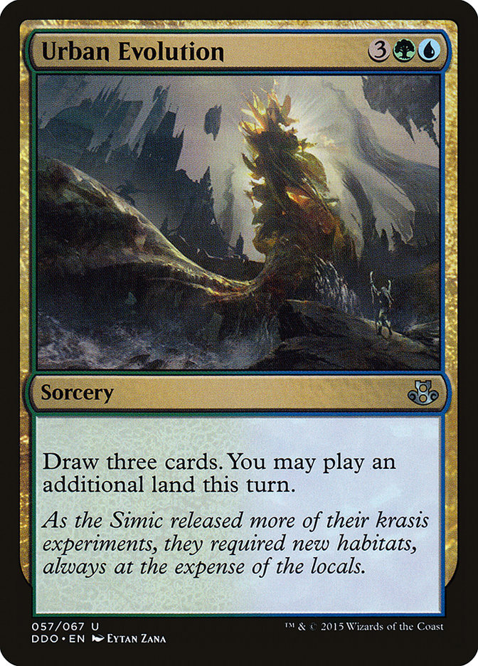 Urban Evolution [Duel Decks: Elspeth vs. Kiora]-1