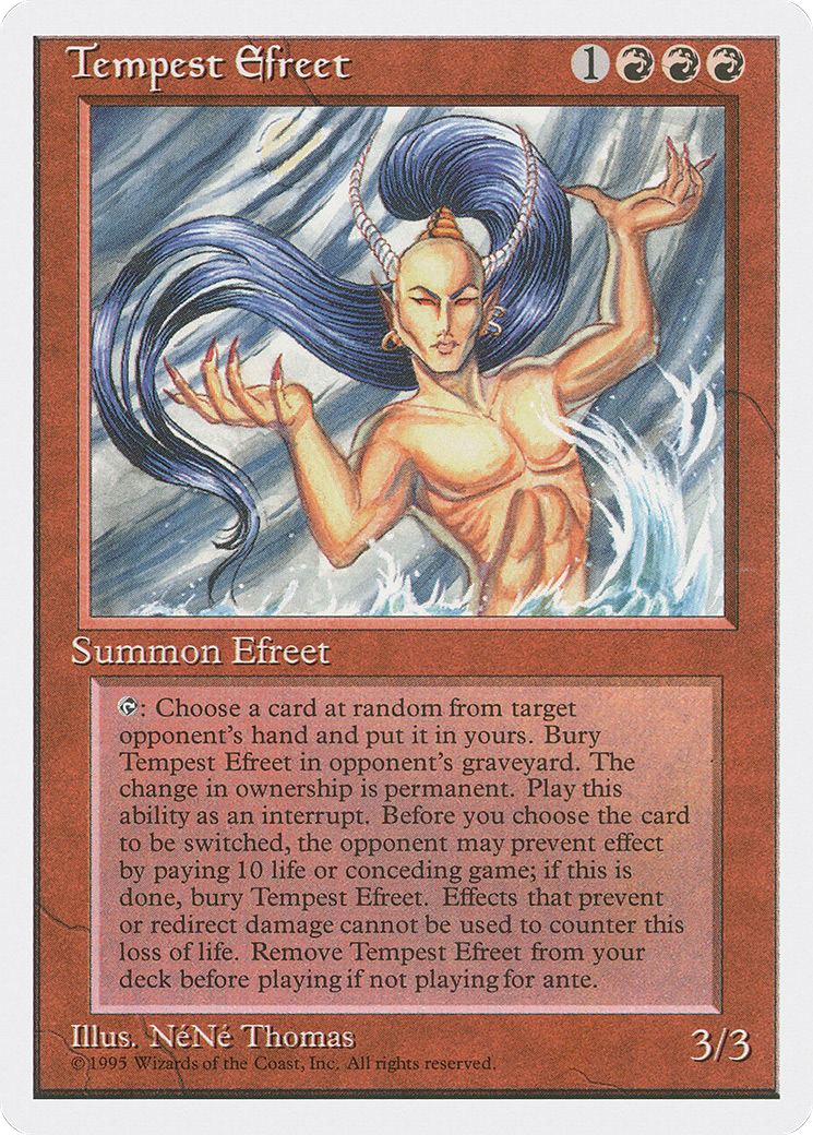Tempest Efreet [Fourth Edition]-1
