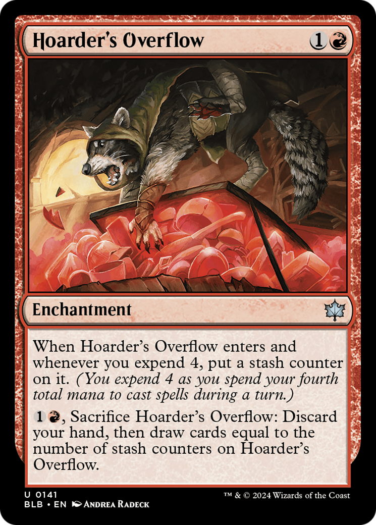 Hoarder's Overflow [Bloomburrow]-1