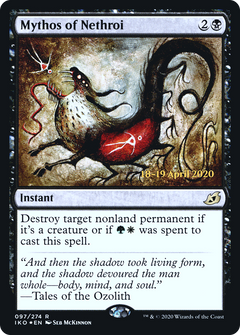 Mythos of Nethroi [Ikoria: Lair of Behemoths Prerelease Promos]-1