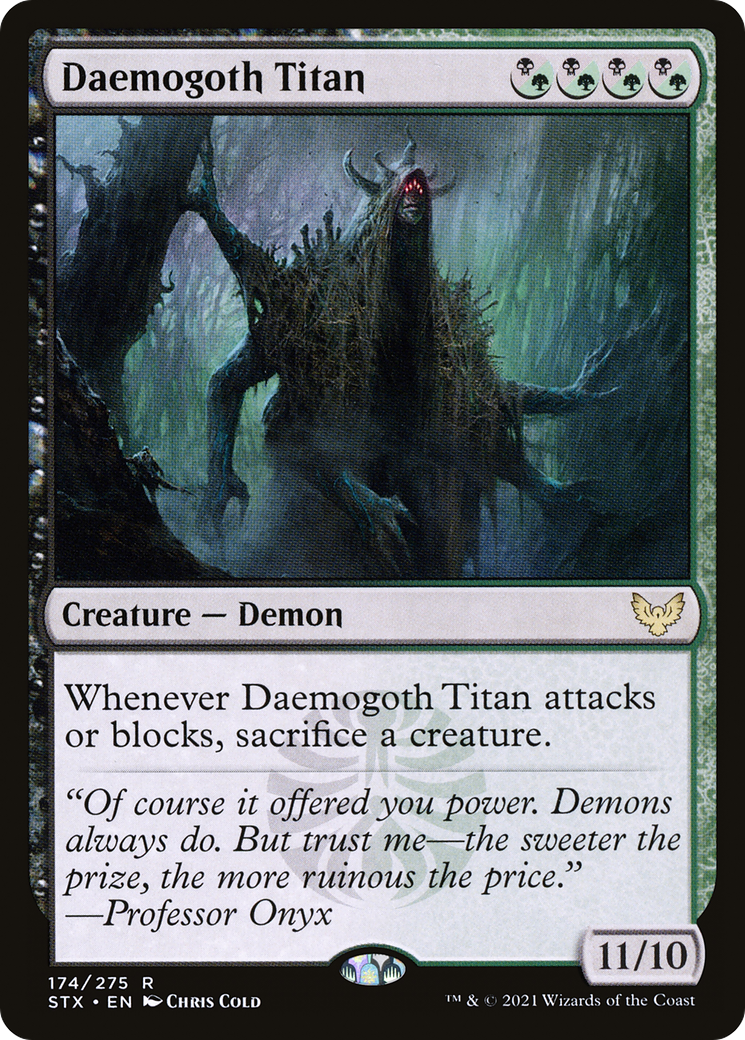 Daemogoth Titan [Strixhaven: School of Mages]-1