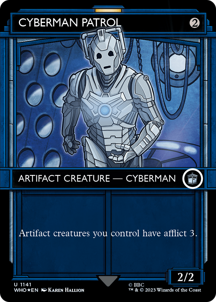 Cyberman Patrol (Showcase) (Surge Foil) [Doctor Who]-1