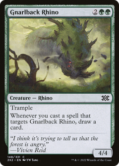 Gnarlback Rhino [Double Masters 2022]-1