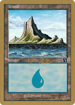 Island (335) - 2000 Jon Finkel (6ED) (WCD-) - World Championship Decks 2000-1