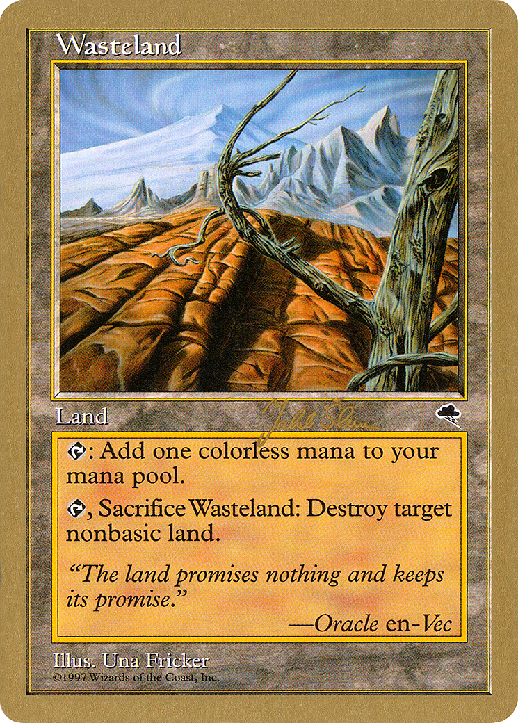 Wasteland - 1999 Jakub Slemr (TMP) (WCD-) - World Championship Decks 1999-1