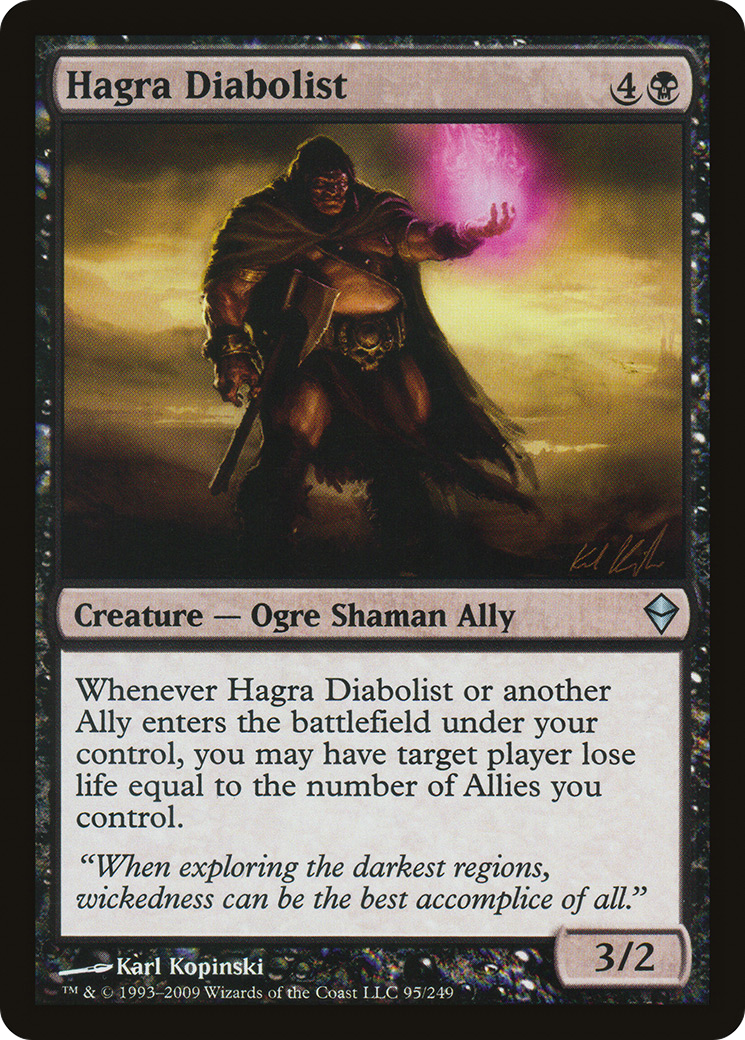 Hagra Diabolist [Zendikar]-1