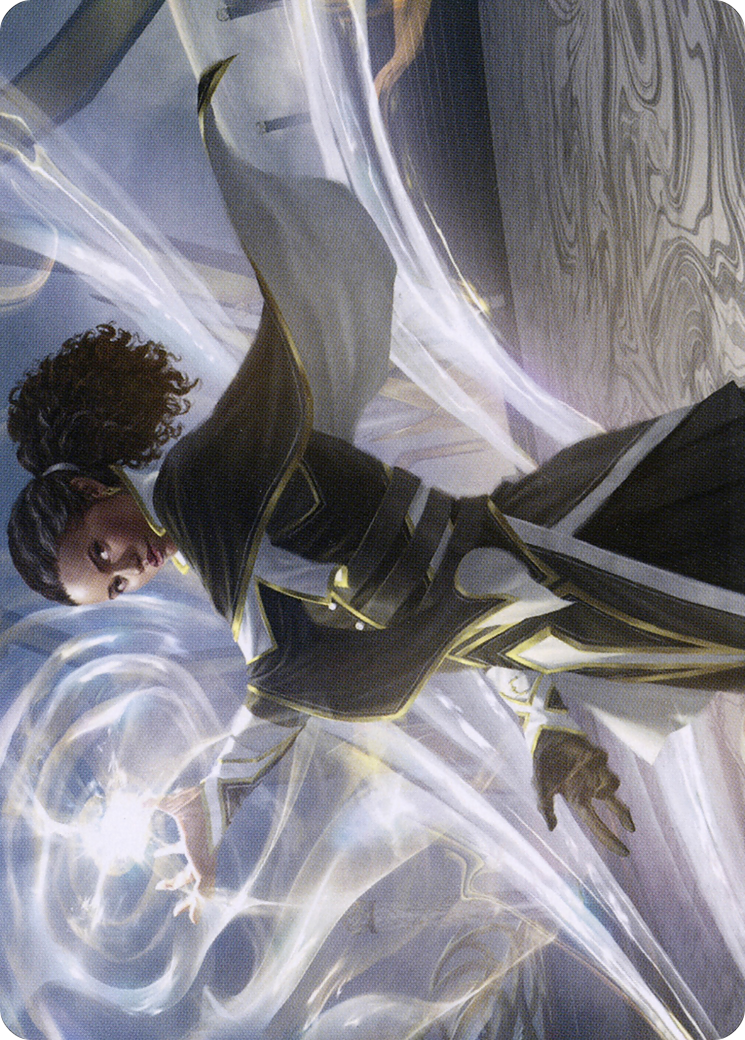Clever Lumimancer // Clever Lumimancer (ASTX-002) - Strixhaven Art Series (Borderless)-3