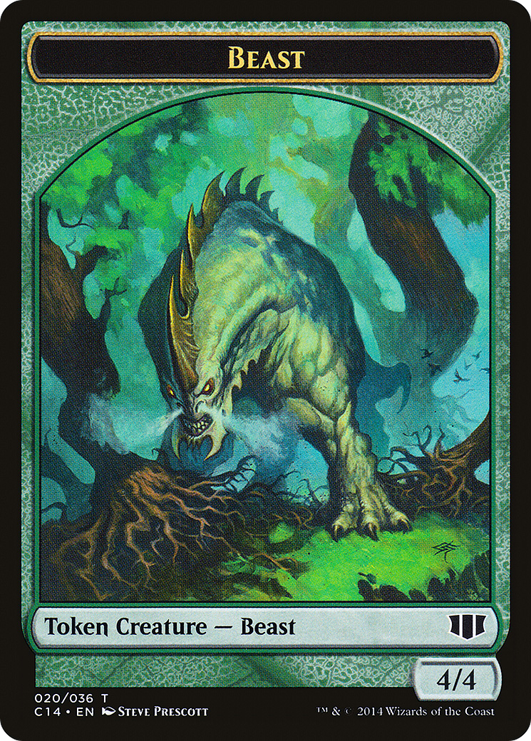 Beast (TC14-020) - Commander 2014 Tokens-1
