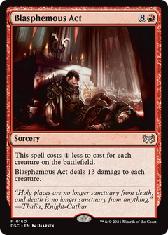 Blasphemous Act [Duskmourn: House of Horror Commander]-7