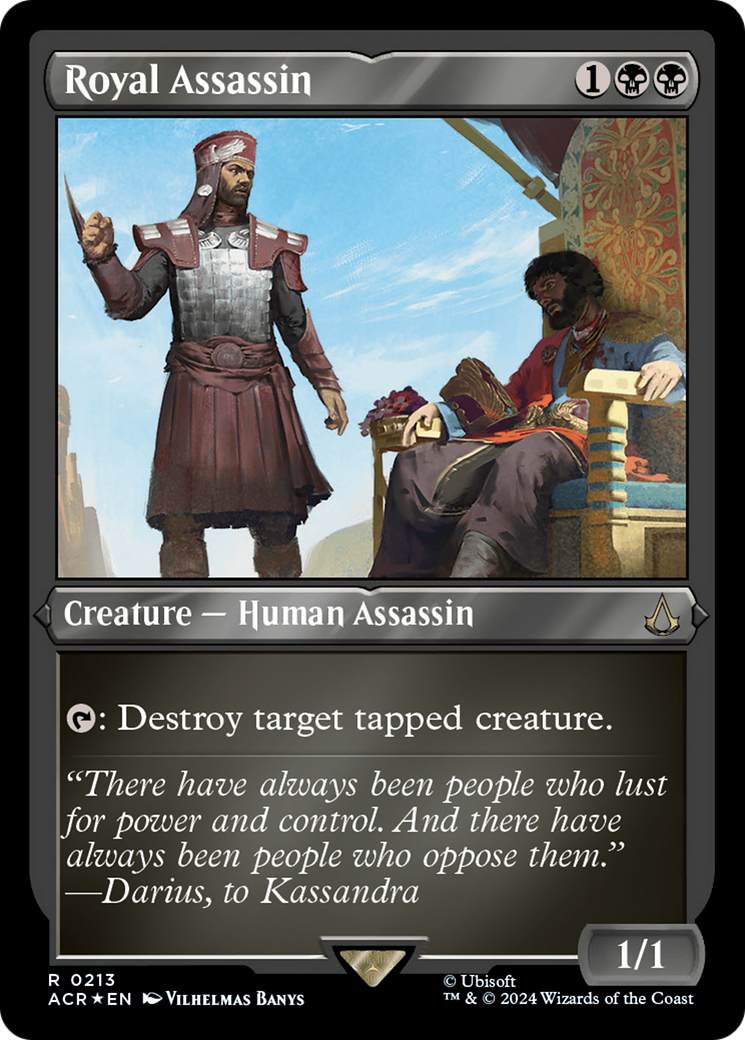 Royal Assassin (ACR-213) - Assassin's Creed Etched Foil-1