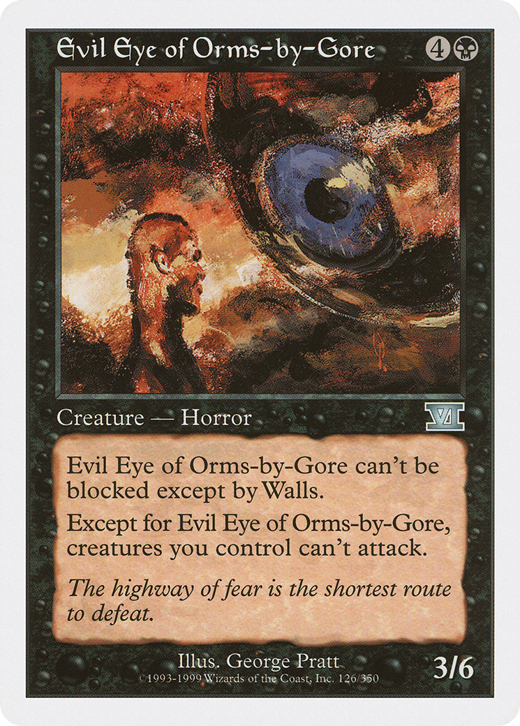 Evil Eye of Orms-by-Gore [Classic Sixth Edition]-1