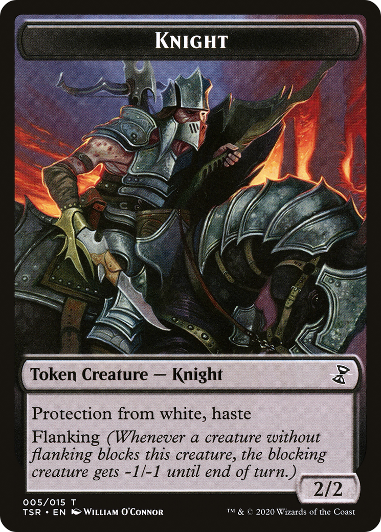 Knight (TTSR-005) - Time Spiral Remastered Tokens-1